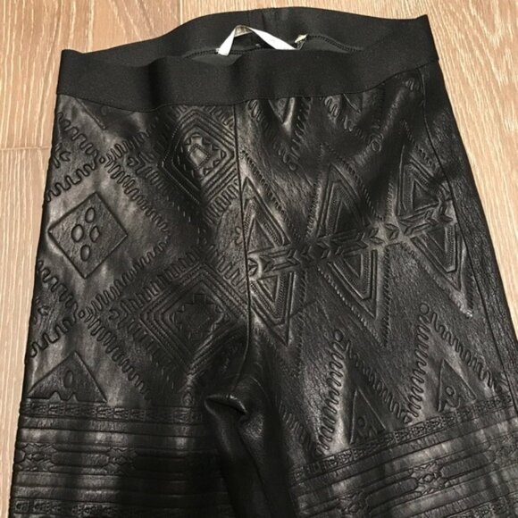 Like NEW Real Leather Revolve Embossed Pants - XS - Picture 4 of 6